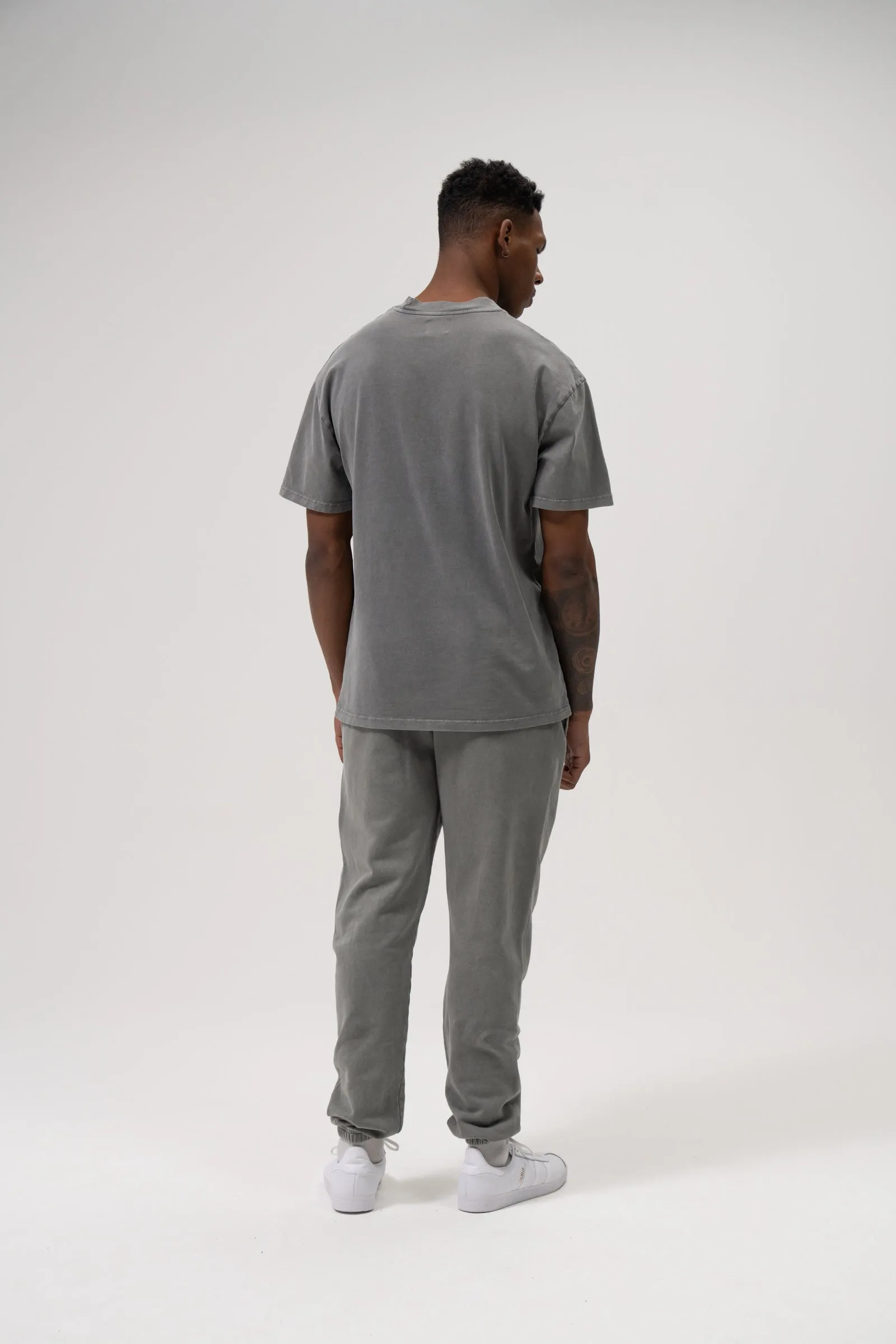 SUSTAIN WASHED GREY TEE