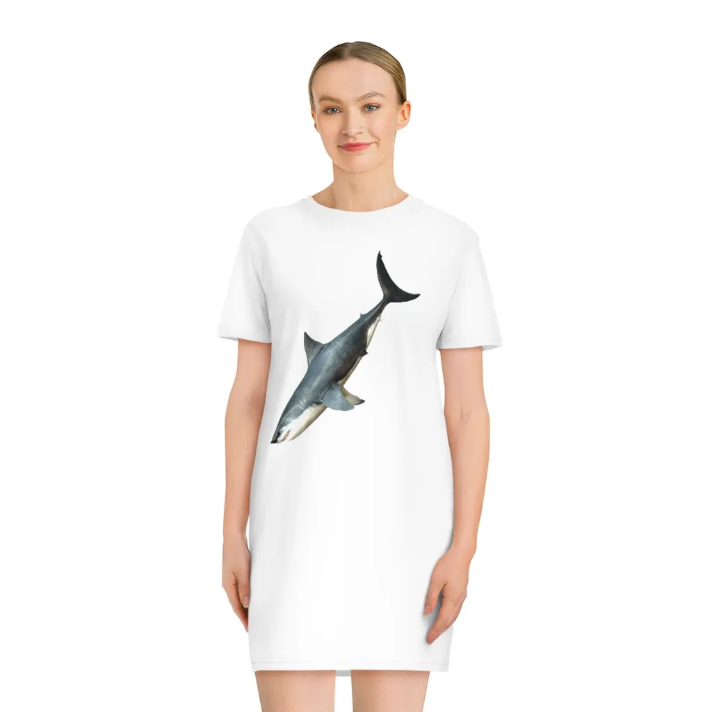 T-Shirt Dress AL BLUE DESIGNED LAND SHARK