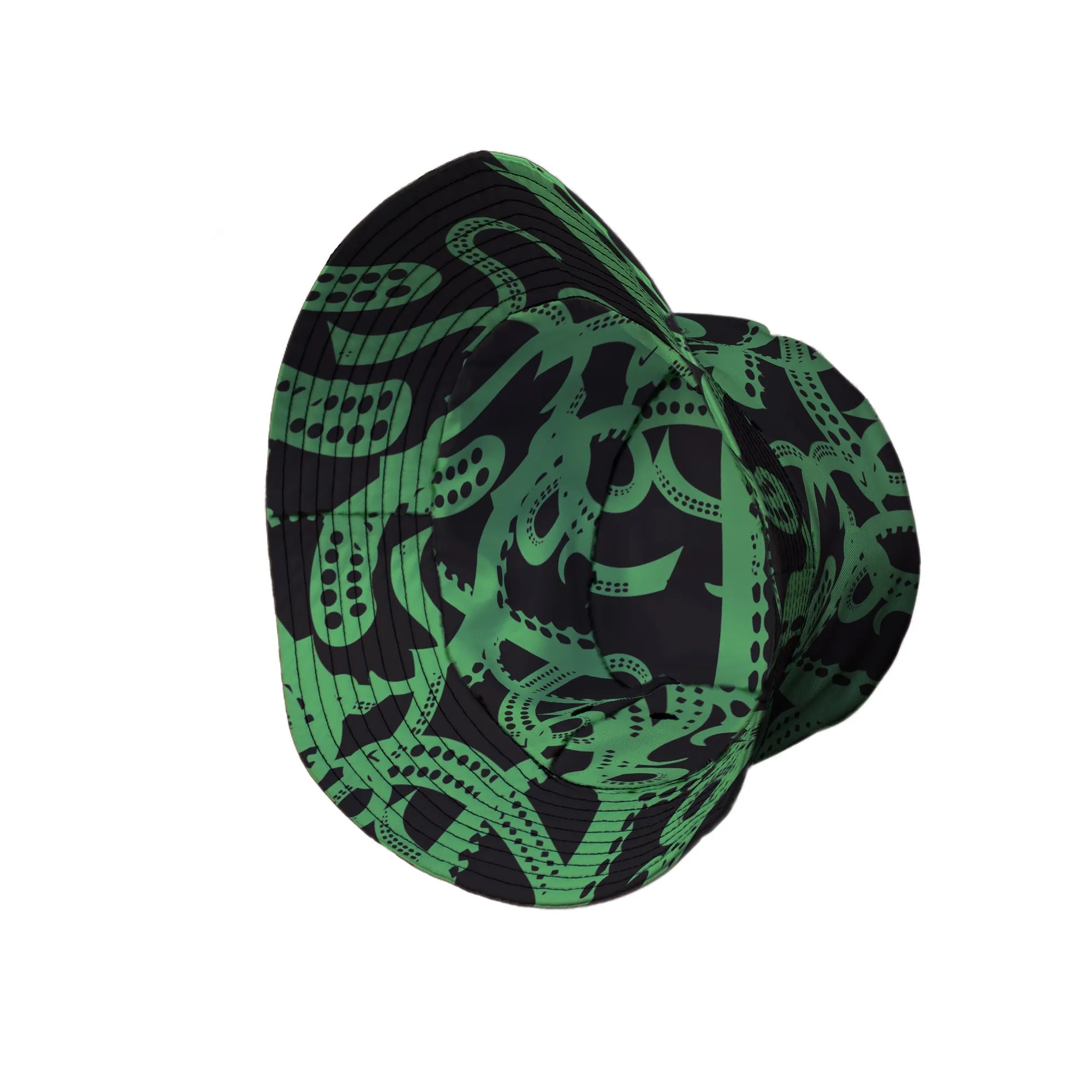 Tentacles of Cthulhu Green Bucket Hat