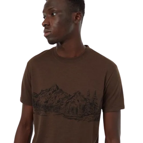 Tentree T-Shirts - Men's Mountain Scenic