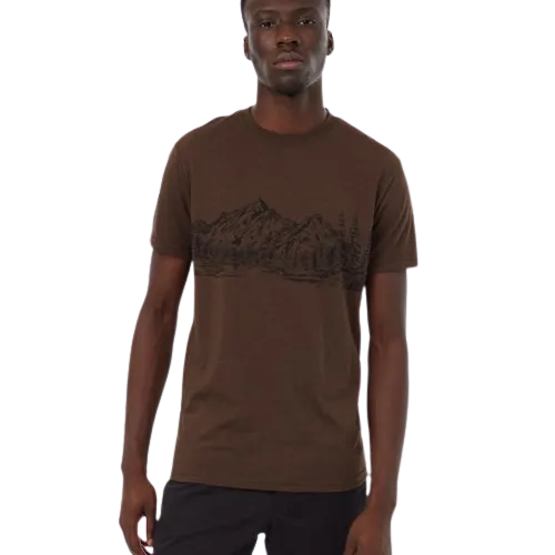 Tentree T-Shirts - Men's Mountain Scenic