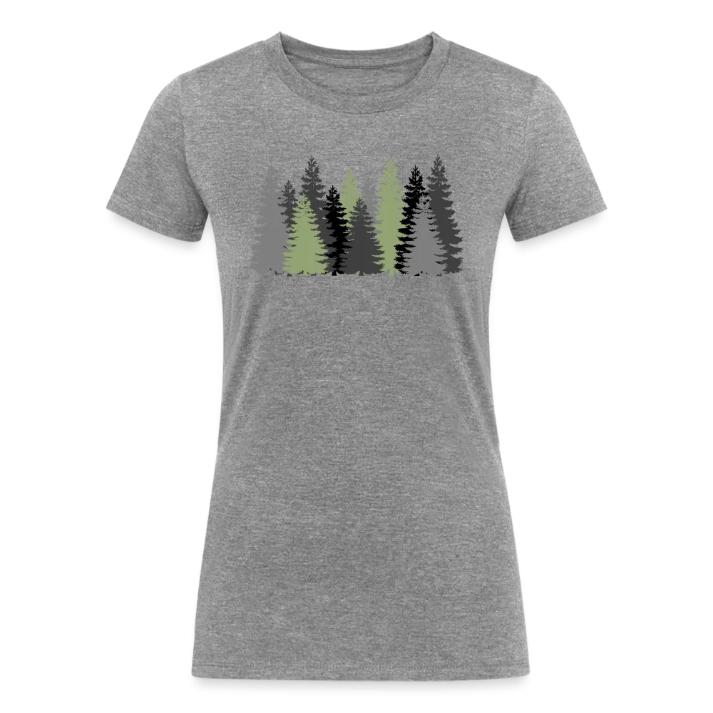 Trees- Women's Tri-Blend Organic T-Shirt