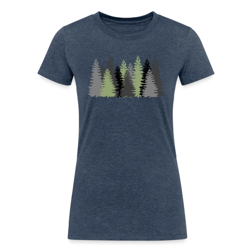 Trees- Women's Tri-Blend Organic T-Shirt