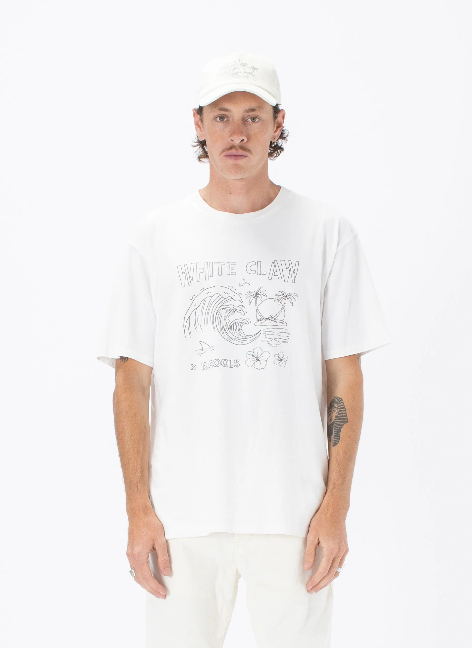 White Claw Tee White