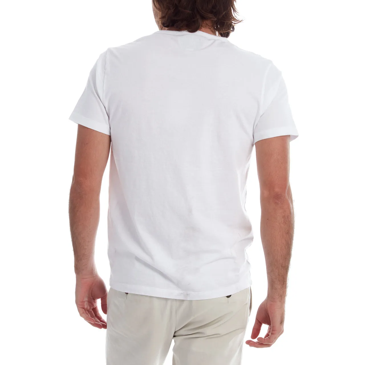 White Gavin Garment Dyed Tee