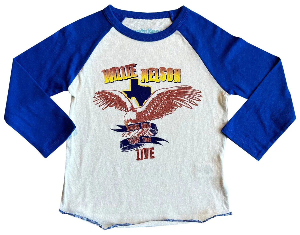 Willie Nelson Recycled Raglan Tee