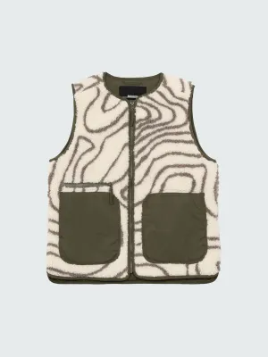 Women's Orsik Fleece Printed Gilet