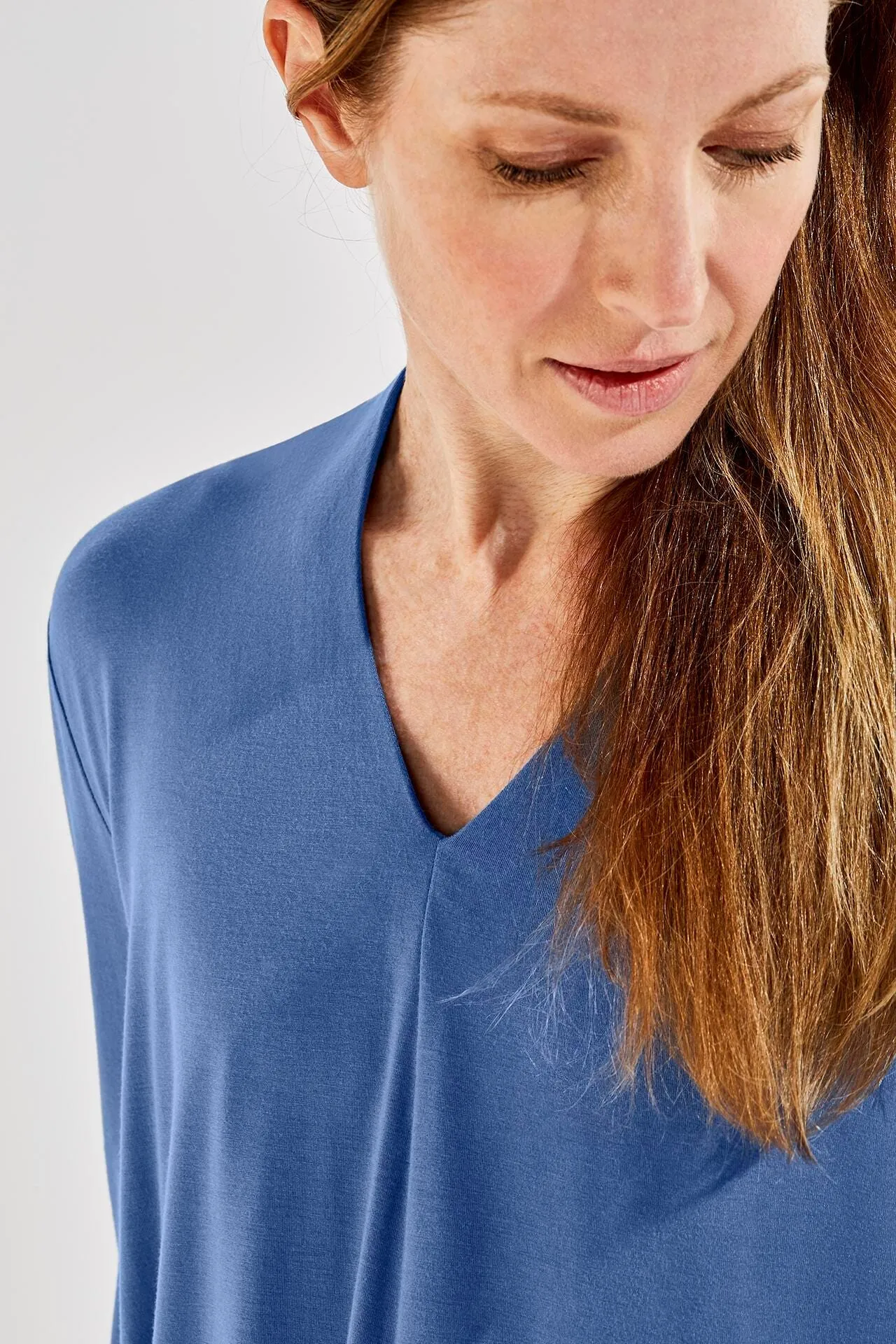 Women's Thera Tunic Top  |  Contemporary Blue