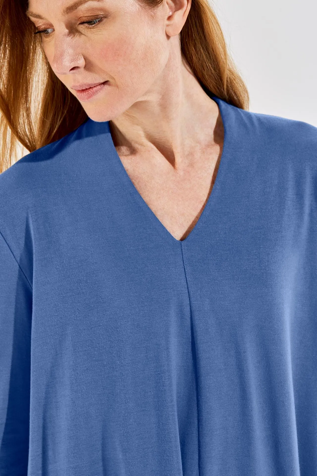 Women's Thera Tunic Top  |  Contemporary Blue