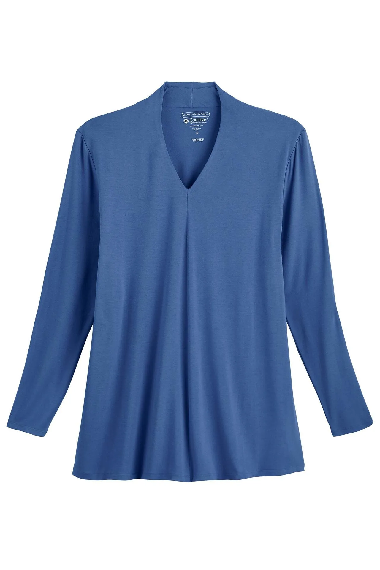 Women's Thera Tunic Top  |  Contemporary Blue