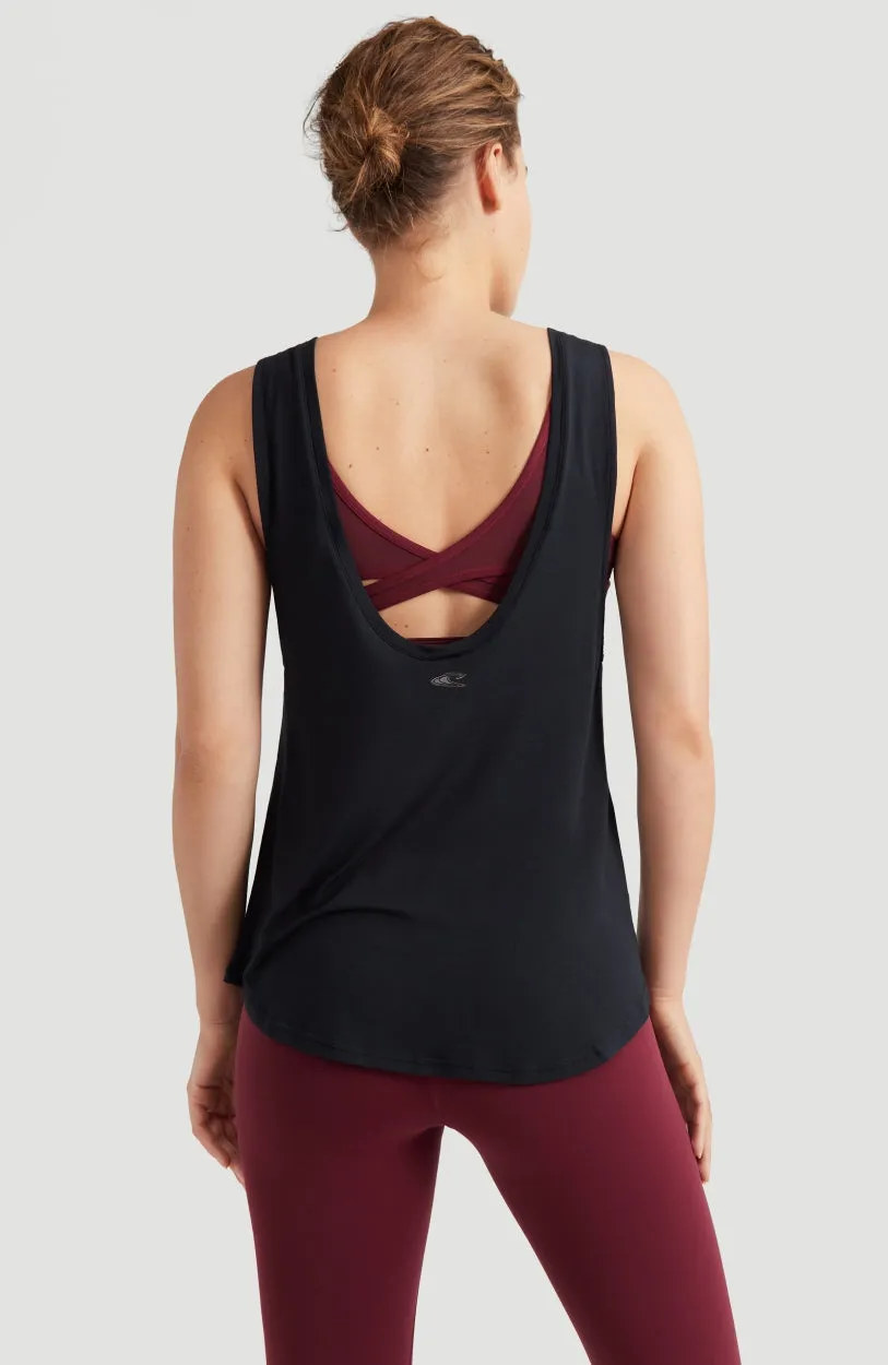 Yoga Flow Singlet | BlackOut - A