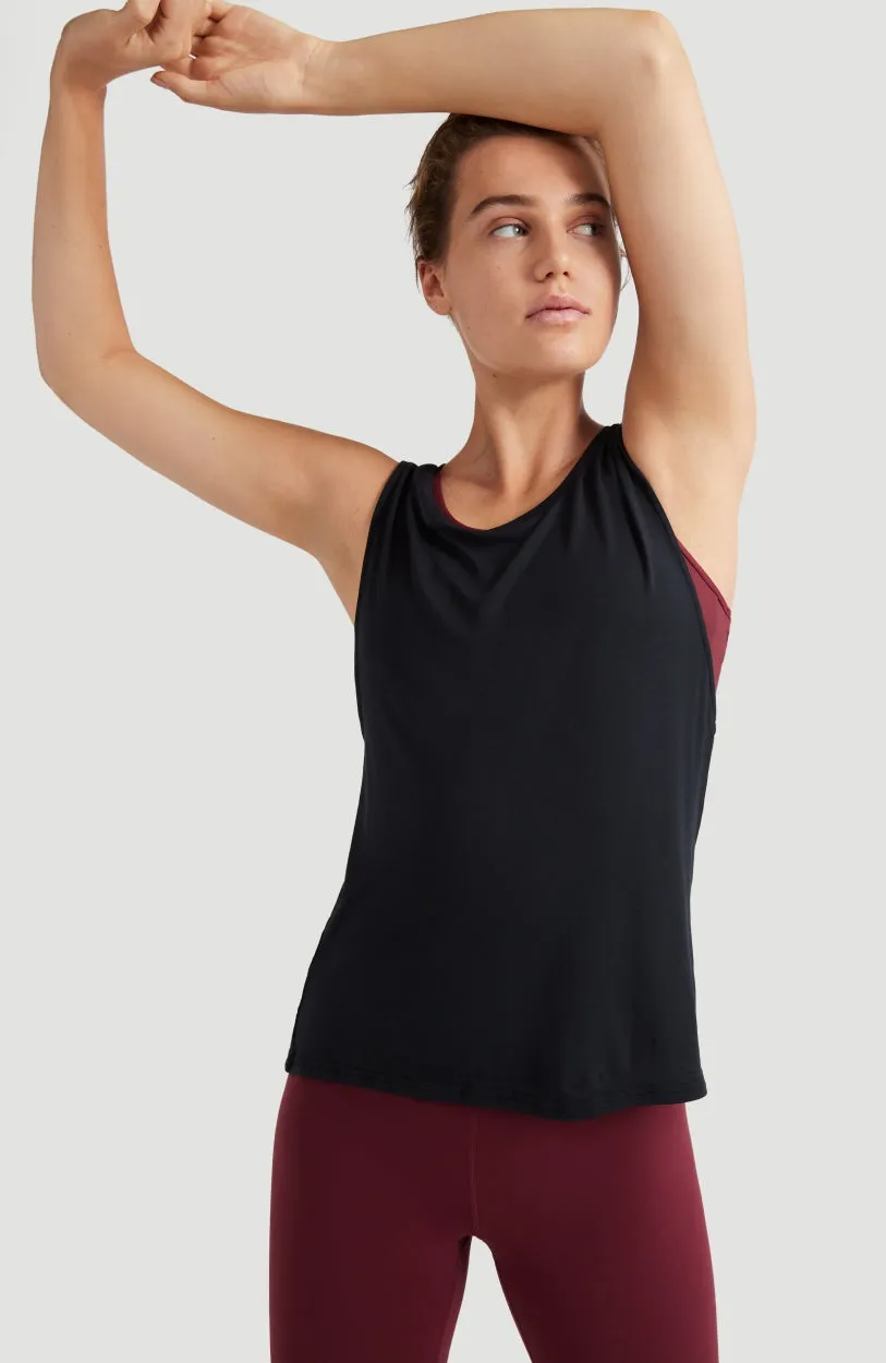 Yoga Flow Singlet | BlackOut - A