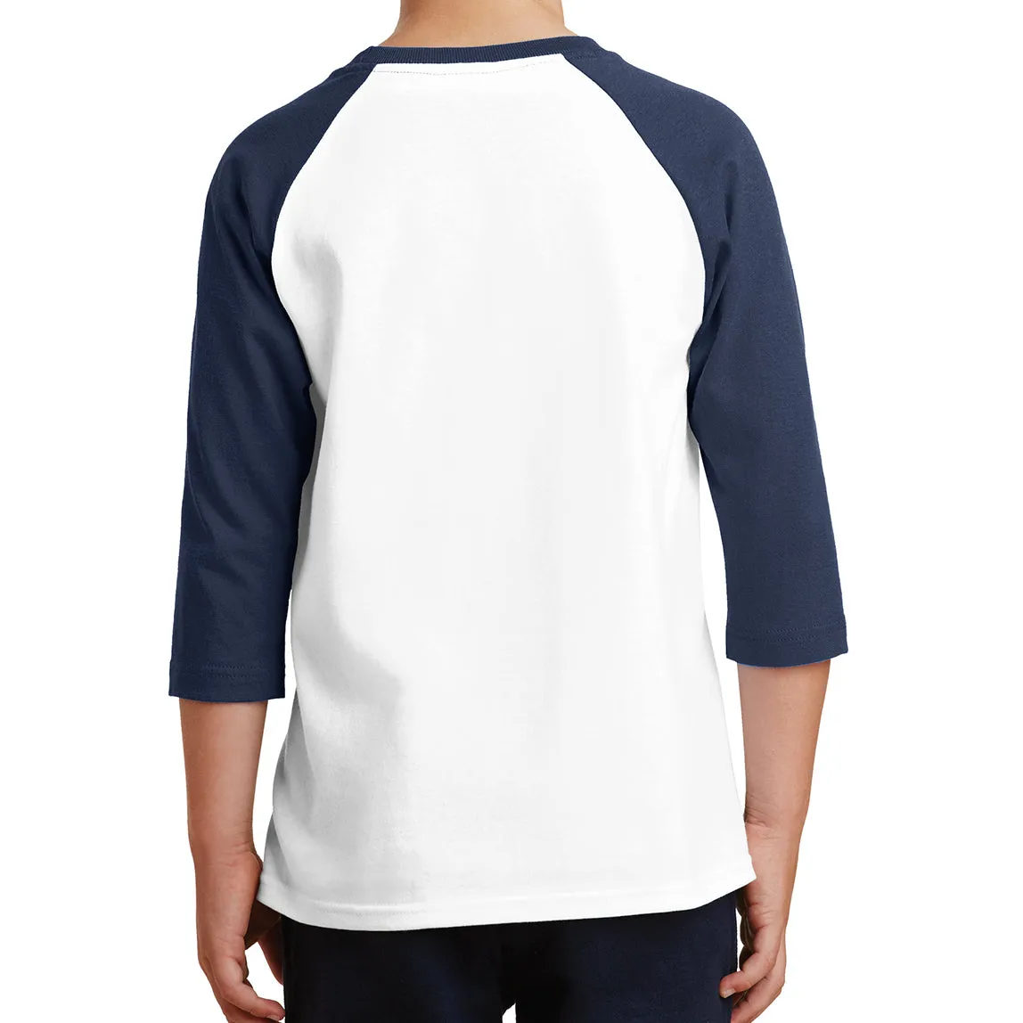 Youth Core Blend 3/4-Sleeve Raglan Tee